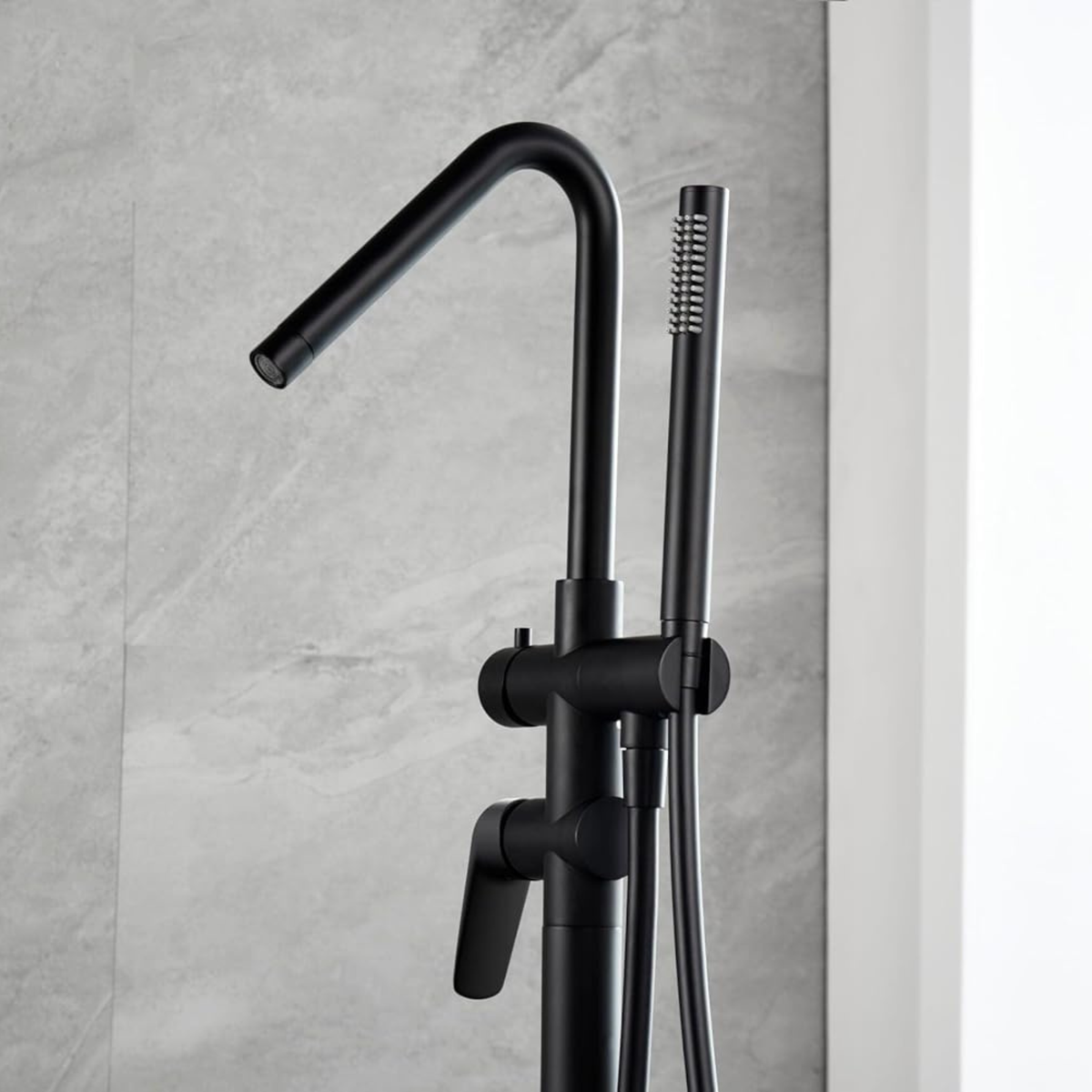 Grifería de bañera: monomando de pared, sobre borde o columna, cómo elegir - Noluxa