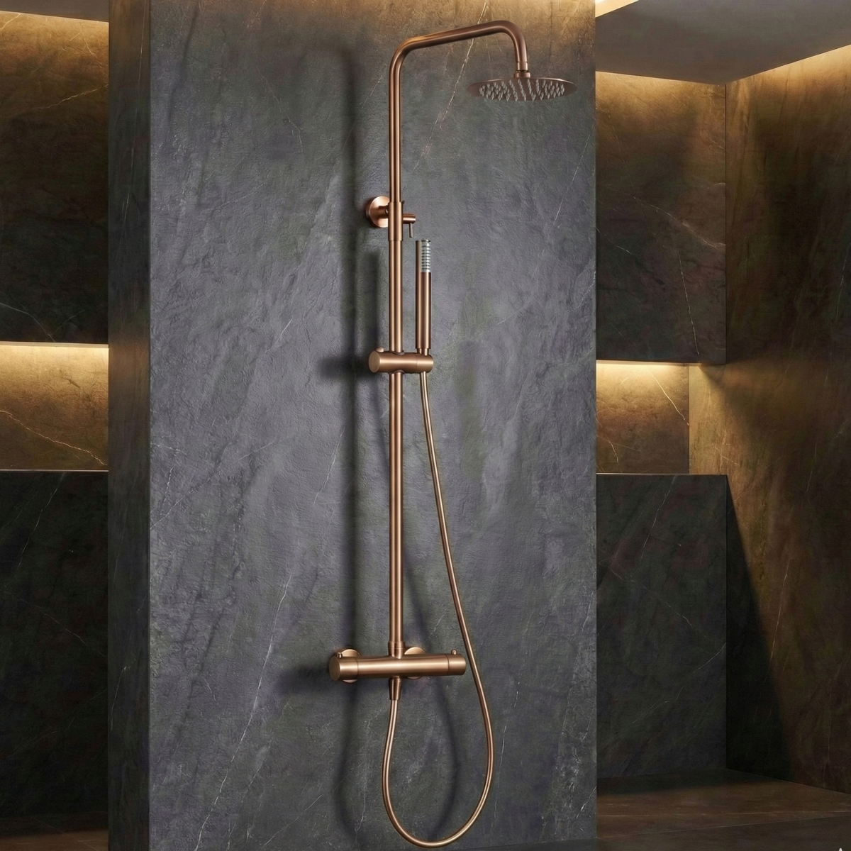 Columna termostática o monomando: qué garantiza cada una en la ducha - Noluxa