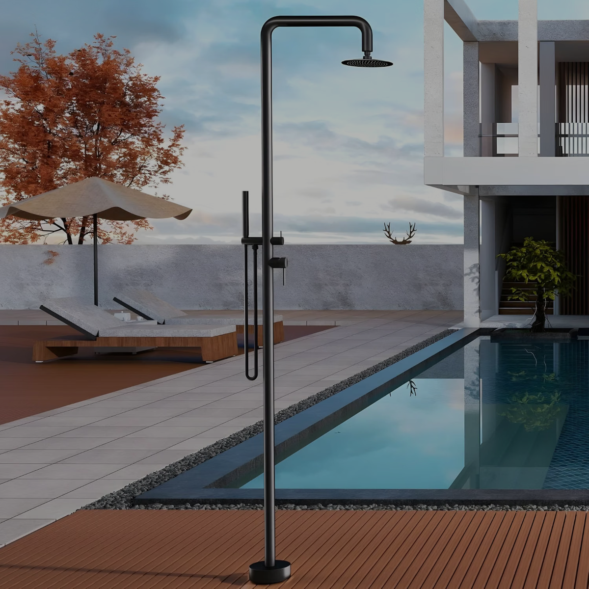 Duchas de piscina