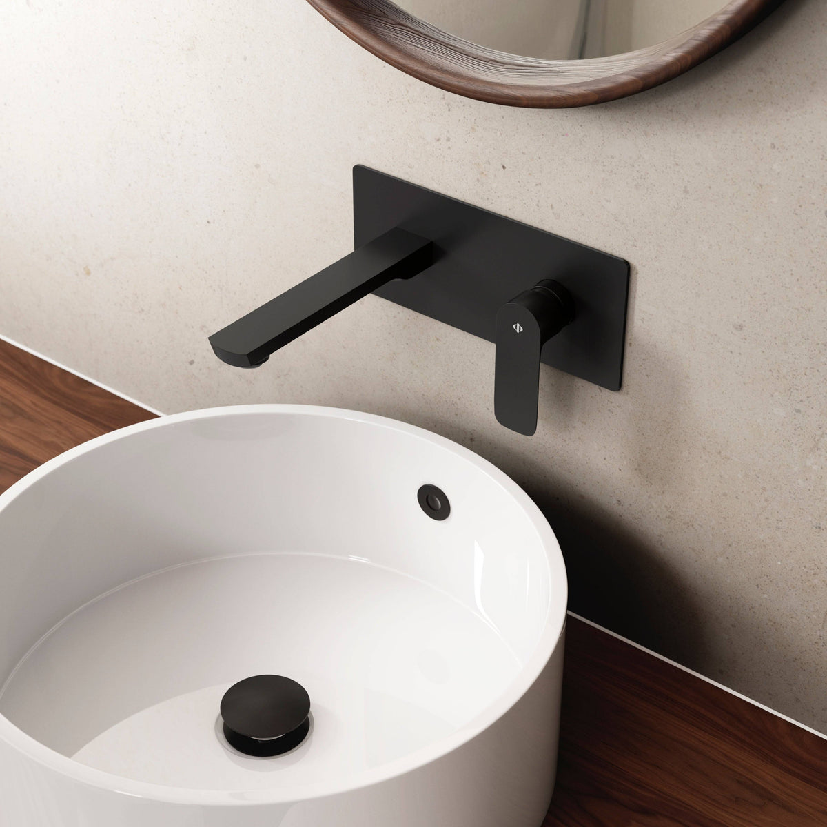 GRIFO LAVABO EMPOTRADO MONOMANDO SERIE CASSIO