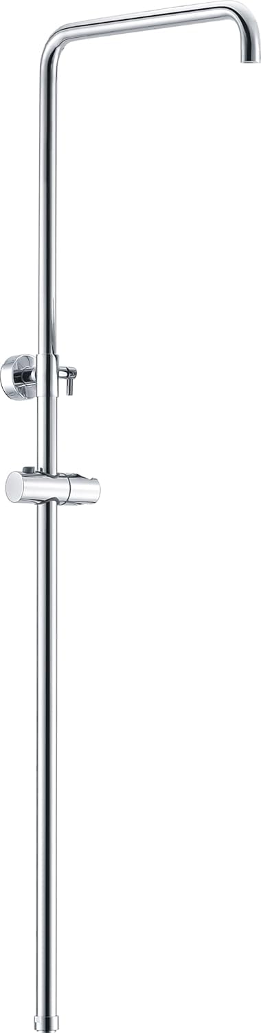 ROUND EXTENDABLE SHOWER RAIL (85 - 125CM)