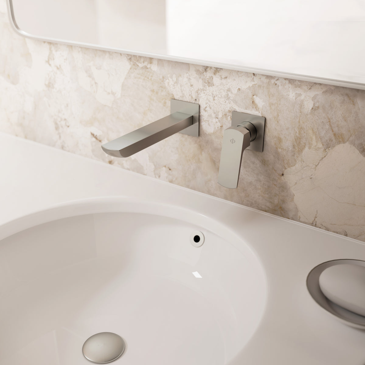GRIFO LAVABO EMPOTRADO MONOMANDO SERIE MARRIOT - Noluxa