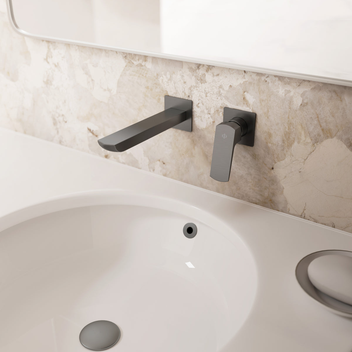 GRIFO LAVABO EMPOTRADO MONOMANDO SERIE MARRIOT - Noluxa