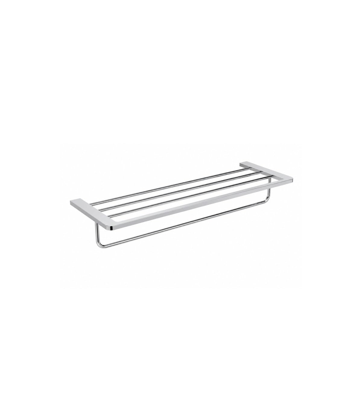 TOALLERO DOBLE EN ACERO INOX. S.304 SERIE NOVA