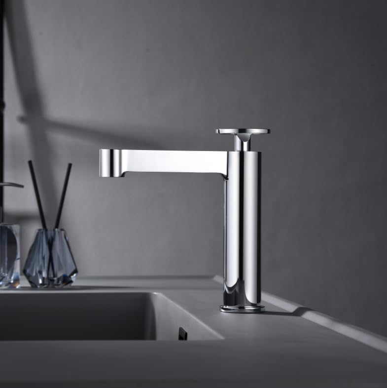 GRIFO LAVABO CAÑO BAJO MONOMANDO SERIE OLIMPO
