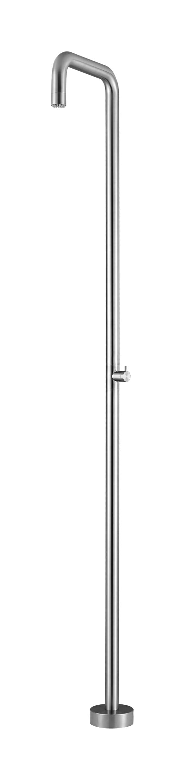 DUCHA PISCINA EXTERIOR EN ACERO INOX. S.316 SERIE UTAH