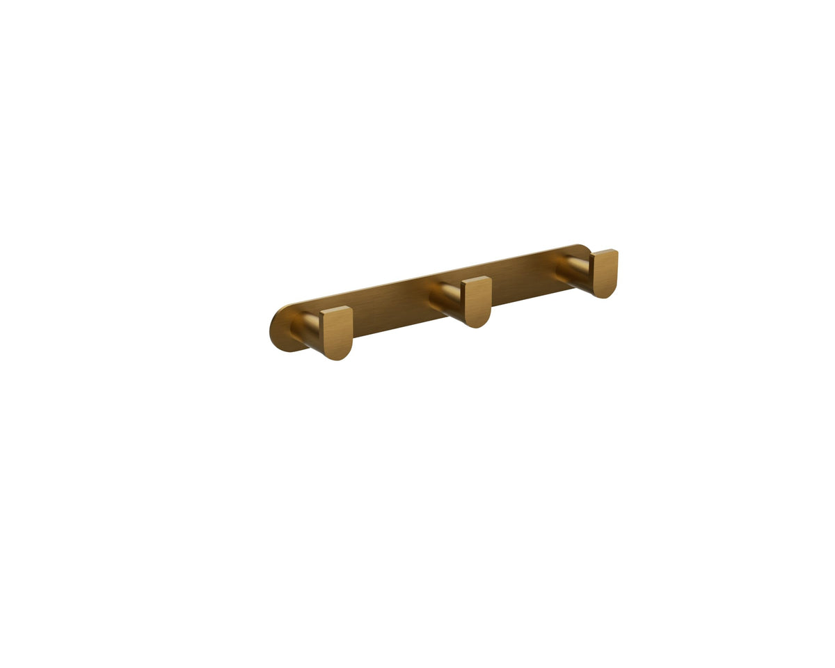 PERCHA TRIPLE EN ACERO INOX S.304 SERIE PRACTIC