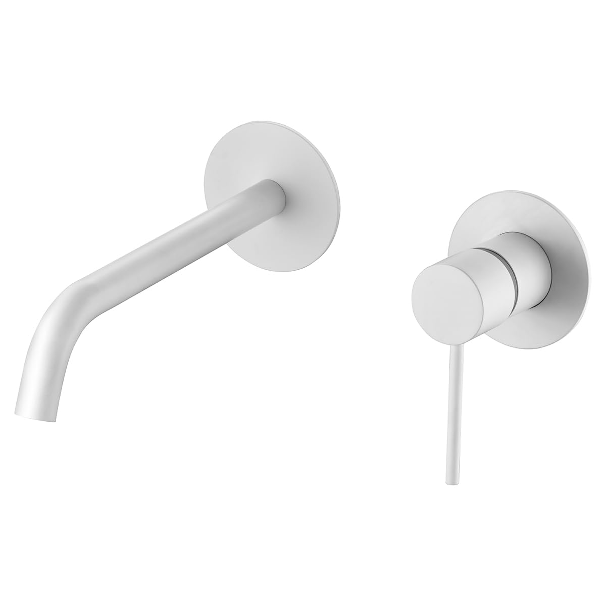 MONOMANDO EMPOTRADO LAVABO MILOS STICK Blanco Mate