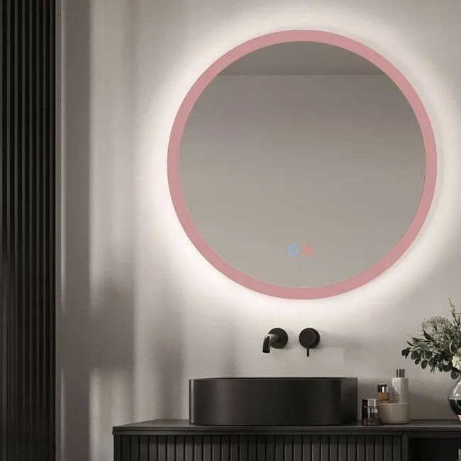 ESPEJO TORINO 100cm Rosa Coral