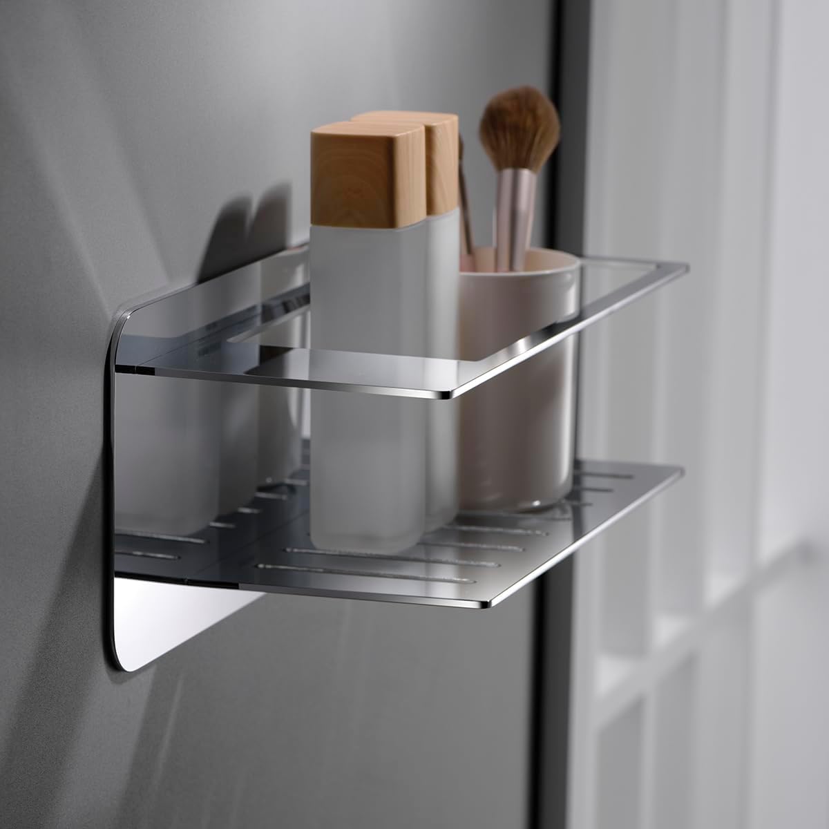 JABONERA FRONTAL DE ACERO INOX S.304 SERIE BETHARI