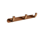 PERCHA TRIPLE EN ACERO INOX S.304 SERIE PURE