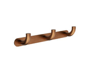 PERCHA TRIPLE EN ACERO INOX S.304 SERIE PURE