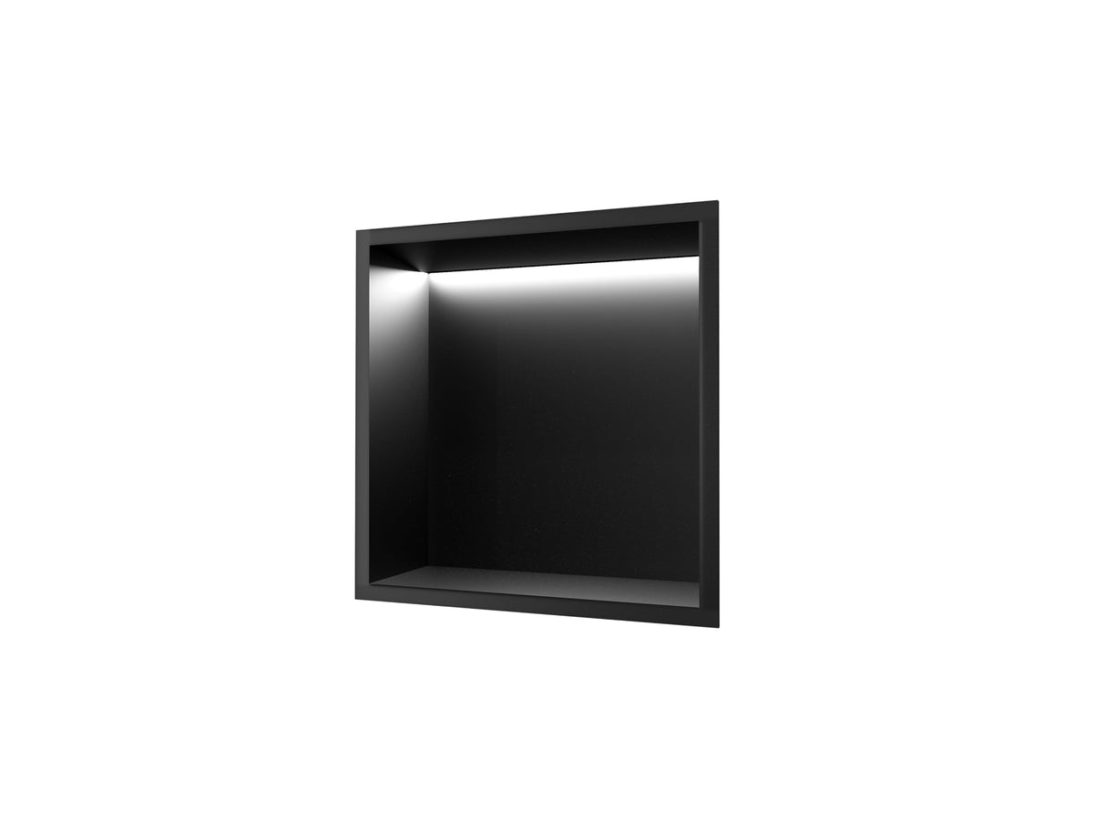 HORNACINA CUADRADA 33X33CM CON LUZ LED SERIE INDIC