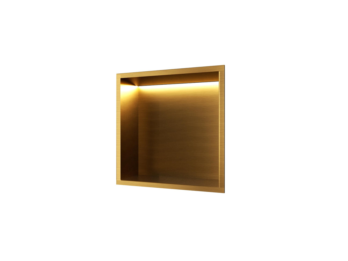 HORNACINA CUADRADA 33X33CM CON LUZ LED SERIE INDIC