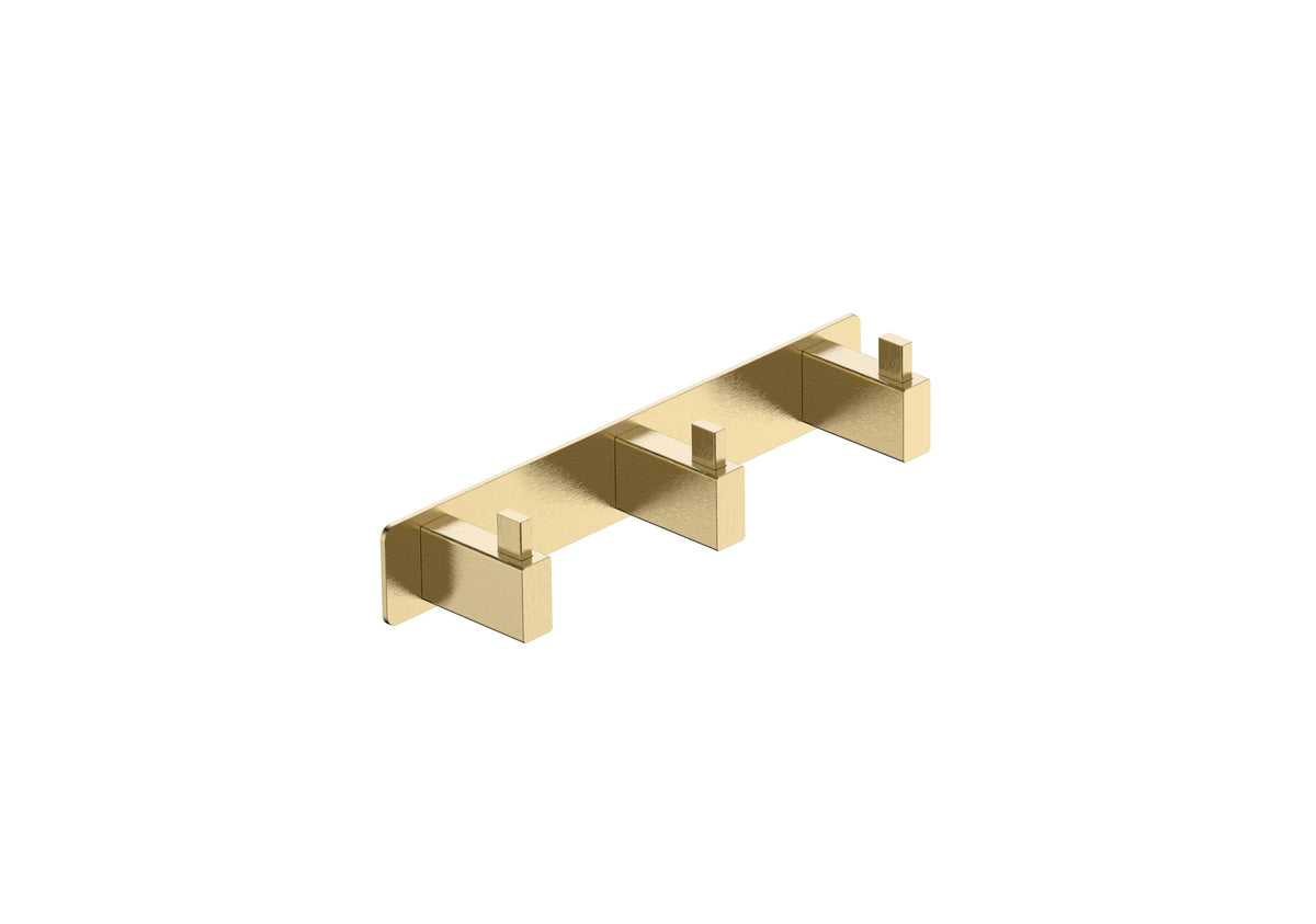 PERCHA TRIPLE EN ACERO INOX S.304 SERIE TECHNIC