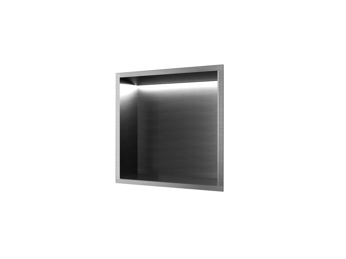 HORNACINA CUADRADA 33X33CM CON LUZ LED SERIE INDIC