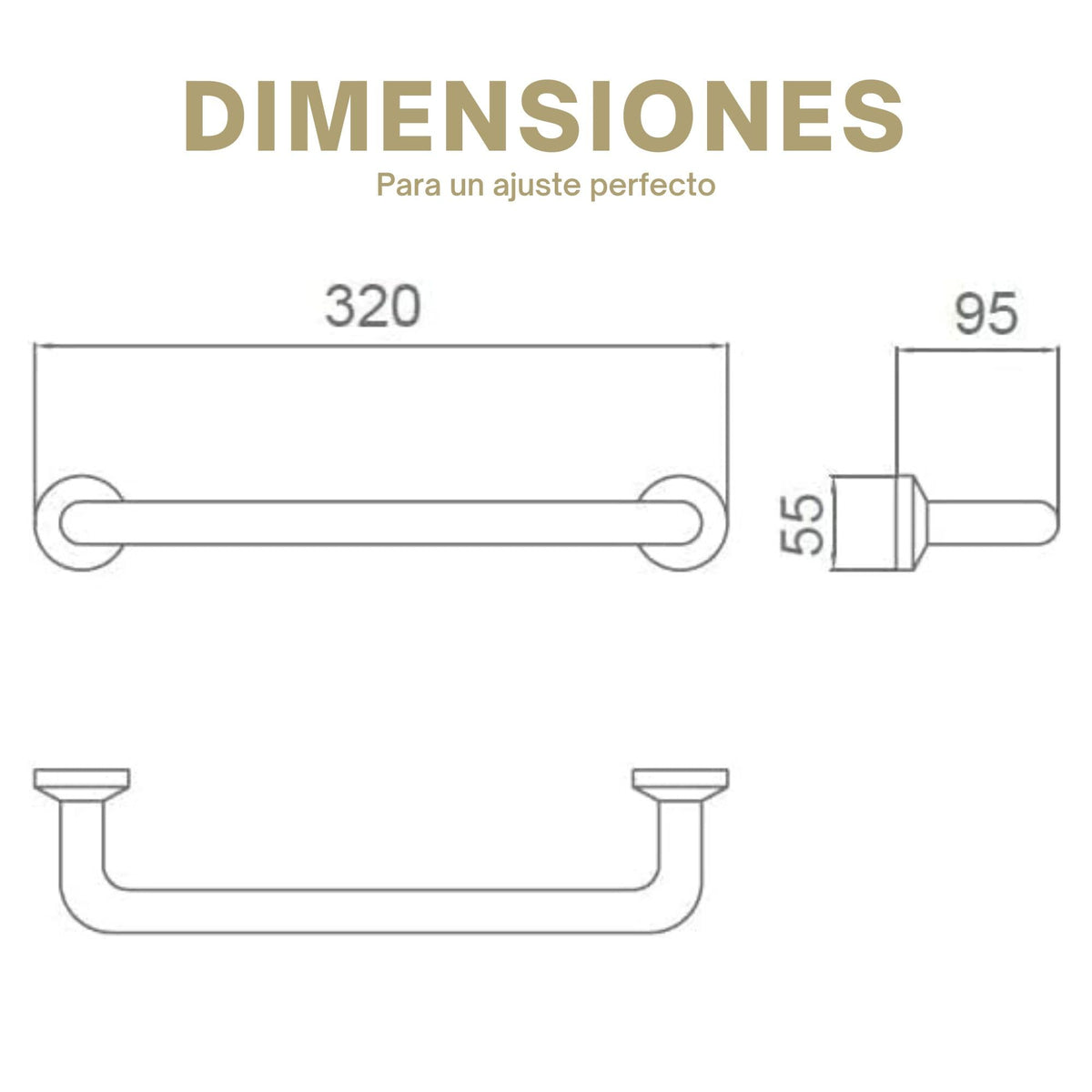 ASA DE DUCHA Y BAÑERA