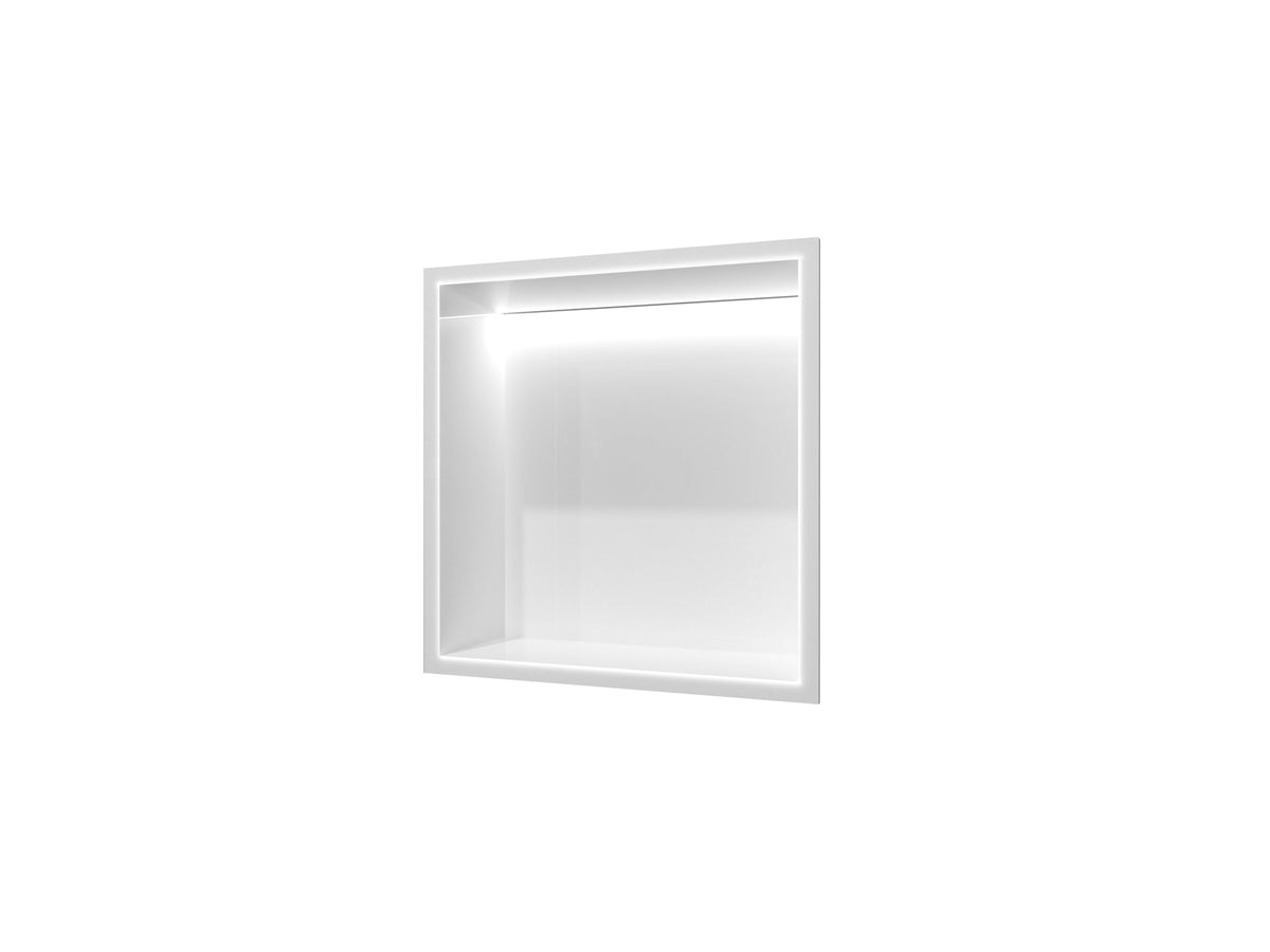 HORNACINA CUADRADA 33X33CM CON LUZ LED SERIE INDIC