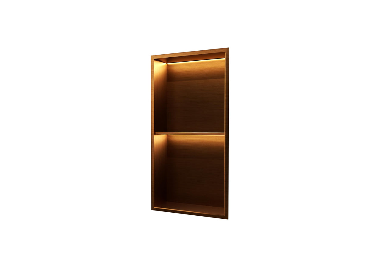 HORNACINA RECTANGULAR 63X33CM CON LUZ LED SERIE OCEANIC
