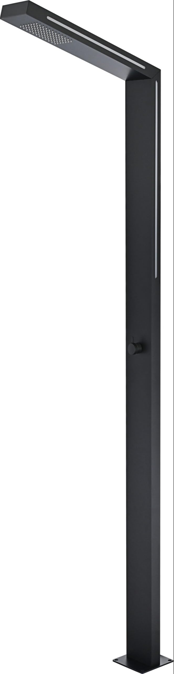 DUCHA PISCINA EXTERIOR EN ACERO INOX. S.316 SERIE SENSE