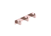 PERCHA TRIPLE EN ACERO INOX S.304 SERIE TECHNIC