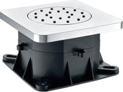 IMEX - Jet de Ducha Cuadrado Regulable | Recambio Original Producto IMEX | Resistente a Humedad y Corrosión Cromado