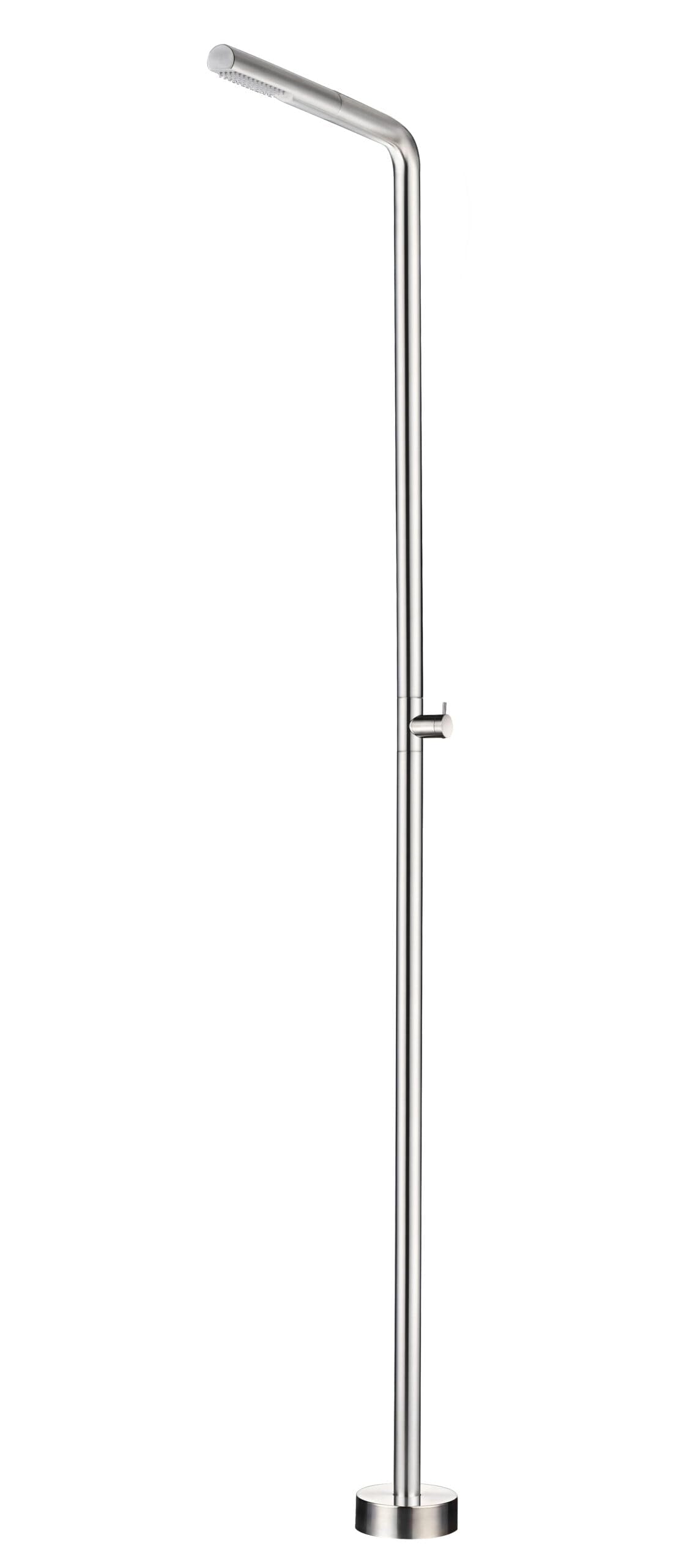 DUCHA PISCINA EXTERIOR EN ACERO INOX. S.316 SERIE TEXAS