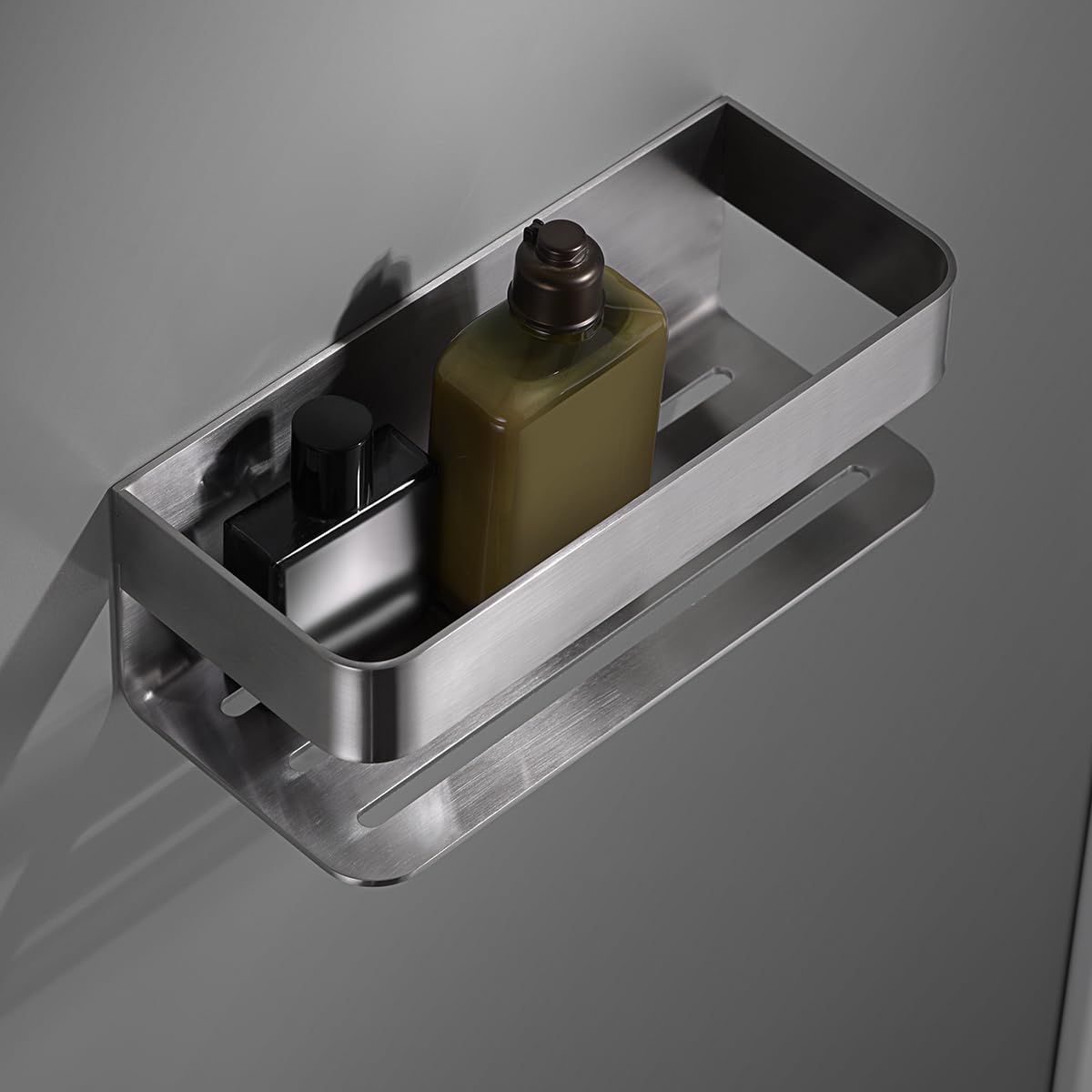 JABONERA FRONTAL DE ACERO INOX S.304 SERIE MAYURA