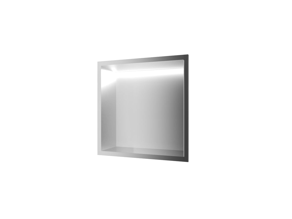 HORNACINA CUADRADA 33X33CM CON LUZ LED SERIE INDIC
