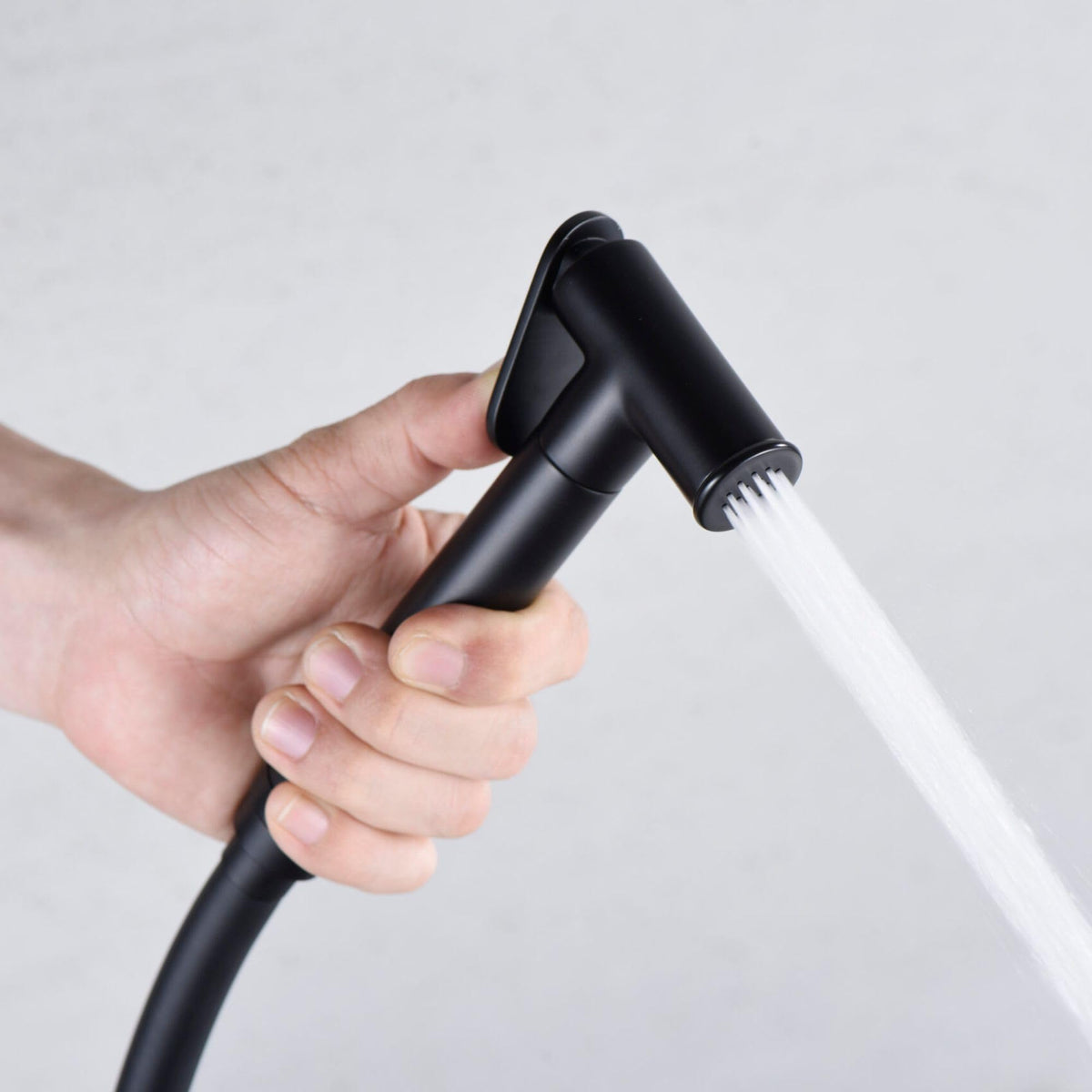 GRIFO EMPOTRADO DE BIDÉ MÚNICH SERIE MÚNICH Negro Mate