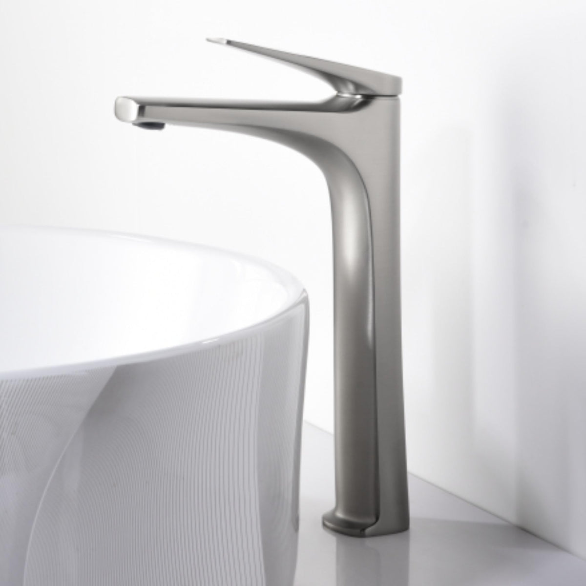 GRIFO LAVABO CAÑO ALTO MONOMANDO SERIE DELOS