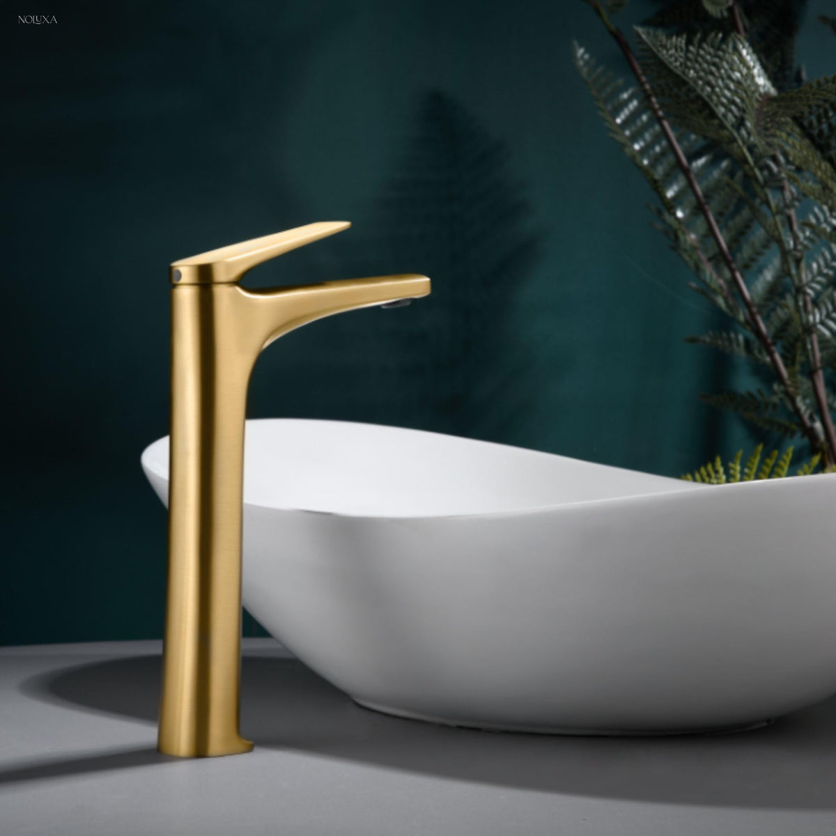 GRIFO LAVABO CAÑO ALTO MONOMANDO SERIE DELOS
