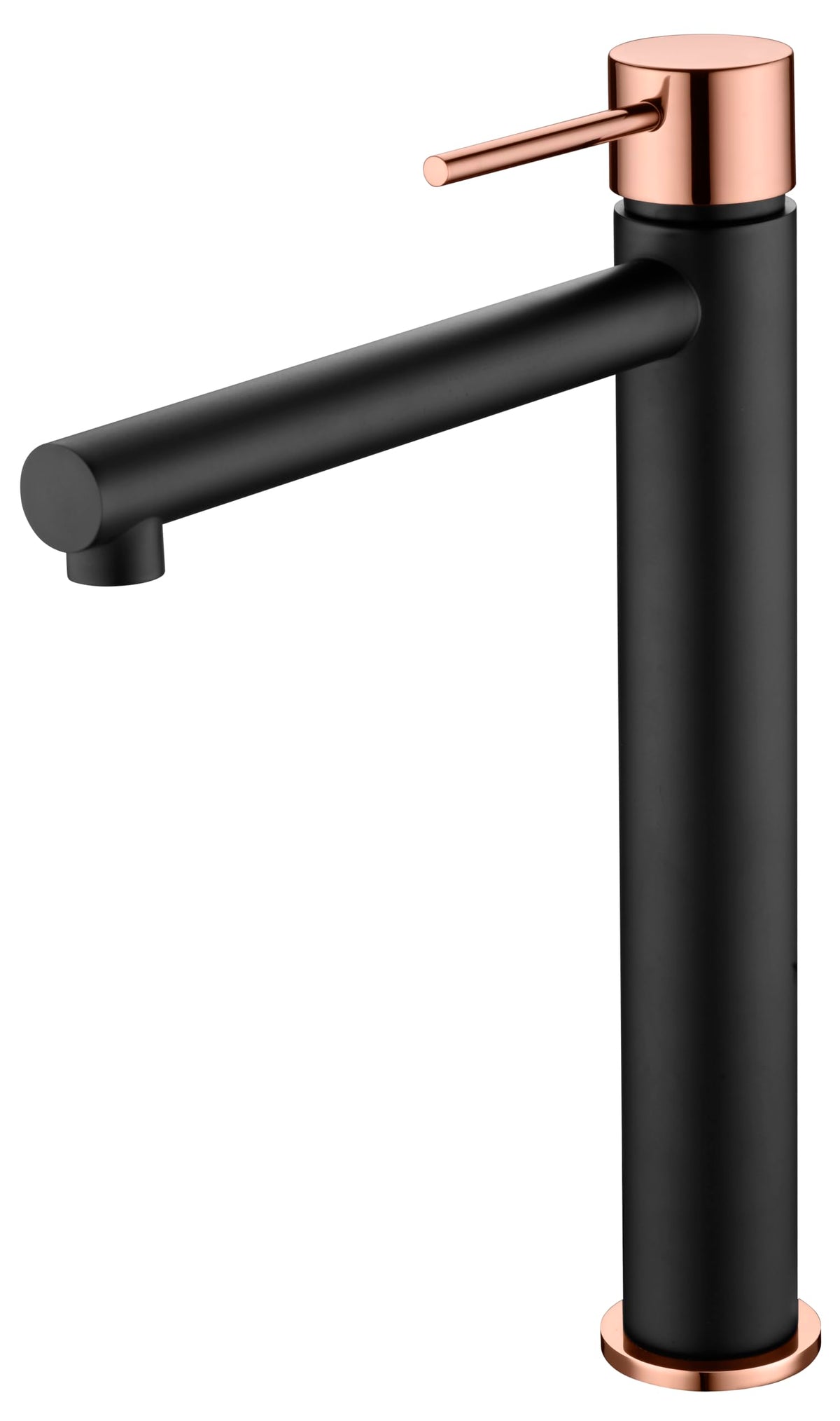 MONOMANDO LAVABO ALTO MILOS STICK Negro Mate