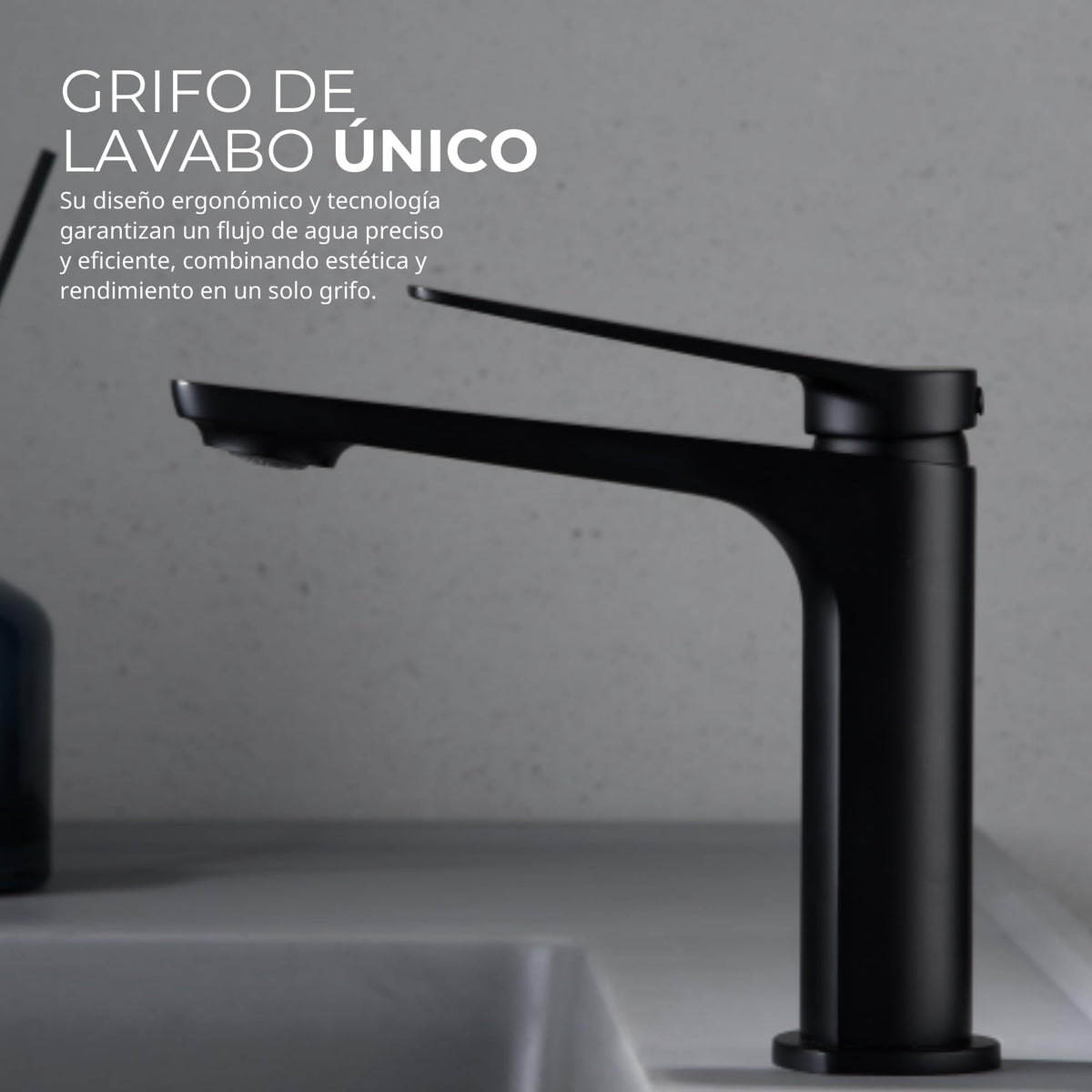 Low-spout single-lever basin mixer NÁPOLES SERIES