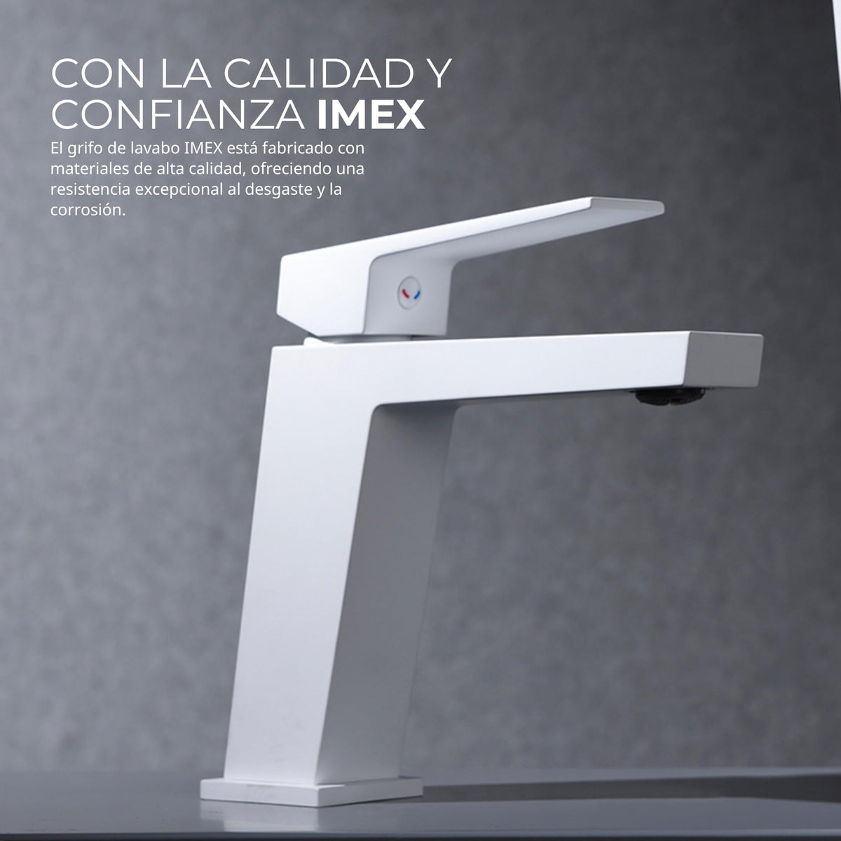 GRIFO LAVABO CAÑO BAJO MONOMANDO SERIE ART