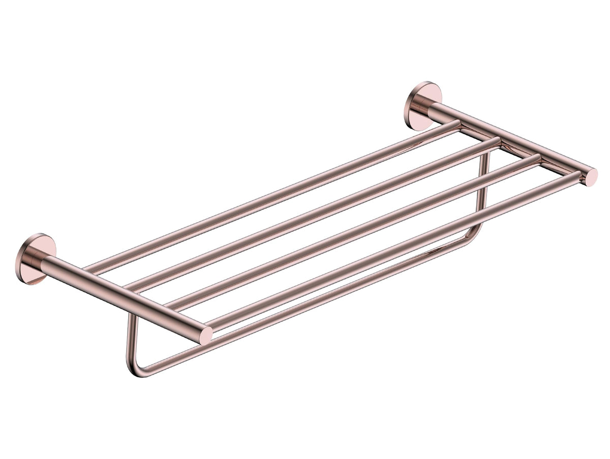 TOALLERO DOBLE EN ACERO INOX. S.304 SERIE ESSENTIAL