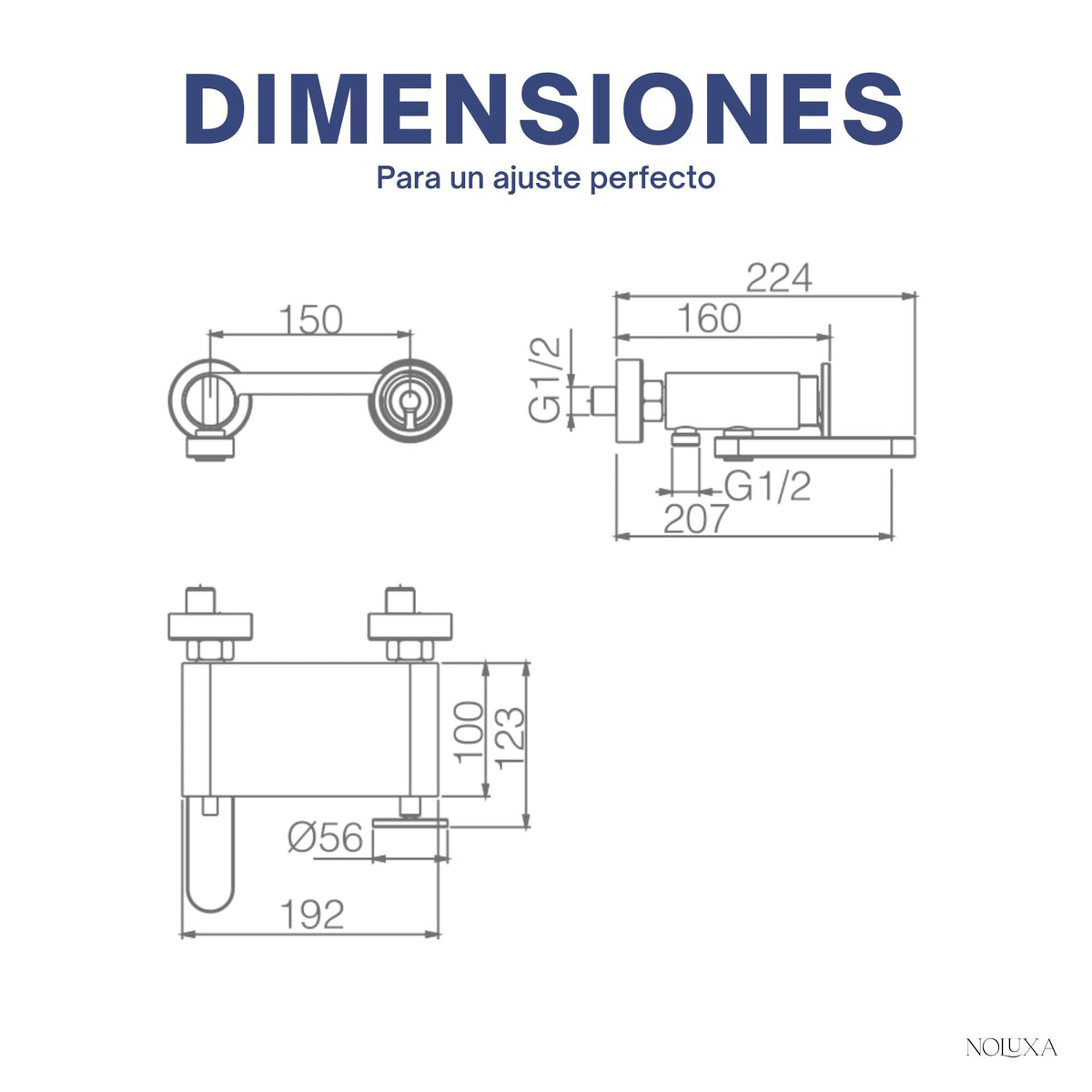 GRIFO BAÑERA Y DUCHA MONOMANDO SERIE OLIMPO
