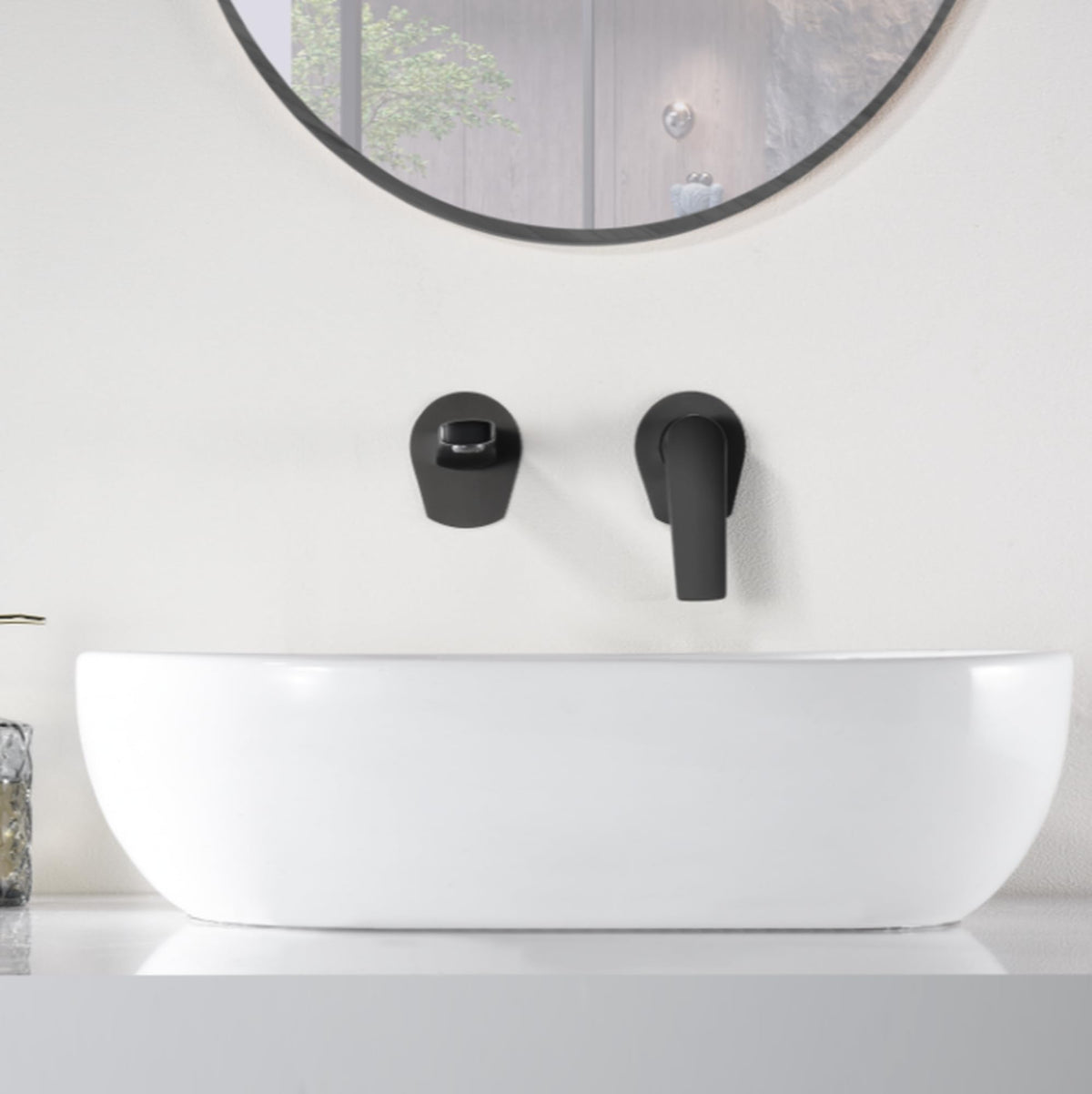 GRIFO LAVABO EMPOTRADO MONOMANDO SERIE DELOS
