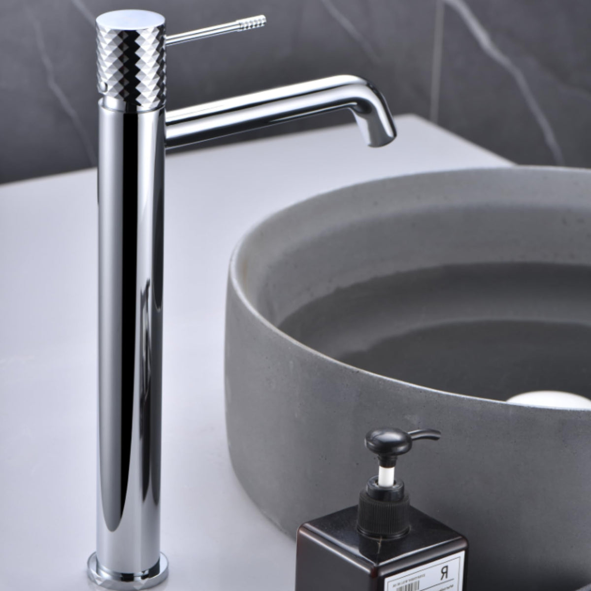 Tall-spout single-lever basin mixer GÉNOVA SERIES
