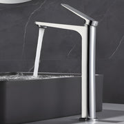 GRIFO LAVABO CAÑO ALTO MONOMANDO SERIE NÁPOLES