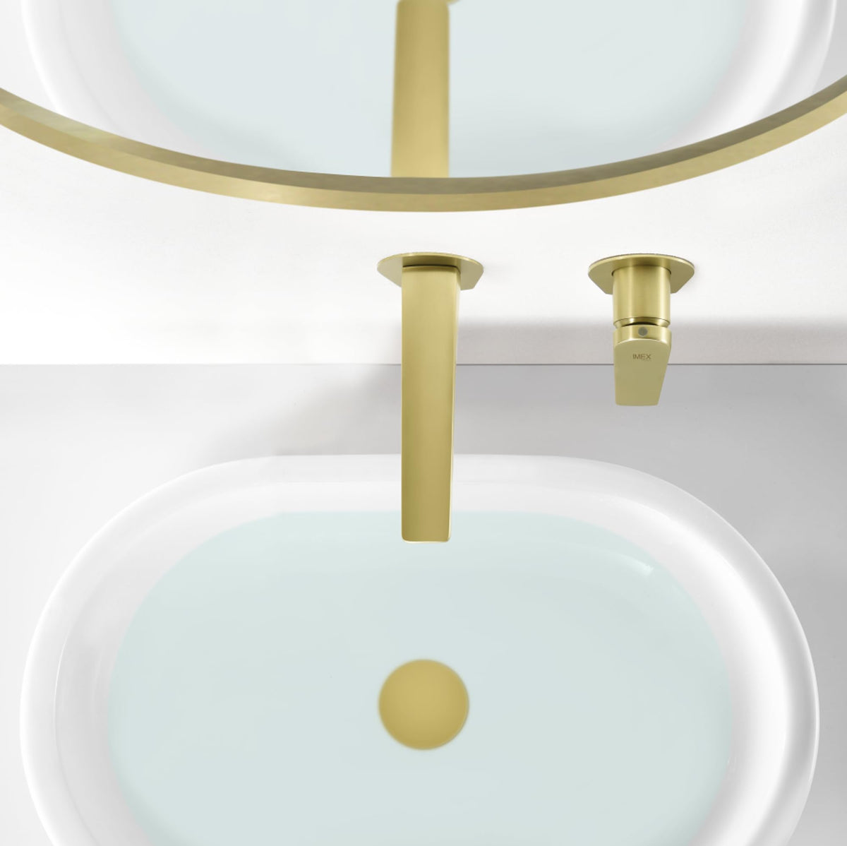 GRIFO LAVABO EMPOTRADO MONOMANDO SERIE DELOS