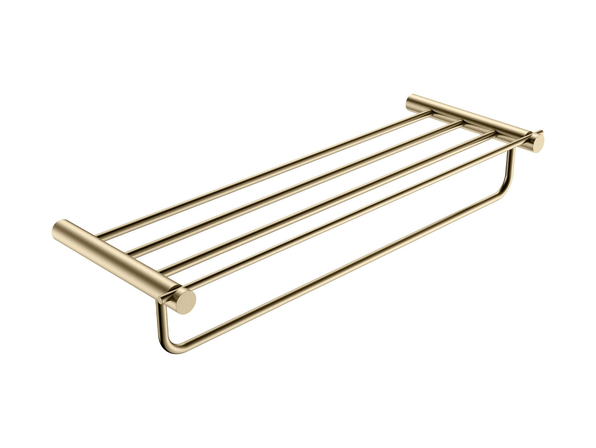 TOALLERO DOBLE EN ACERO INOX. S.304 SERIE TIME