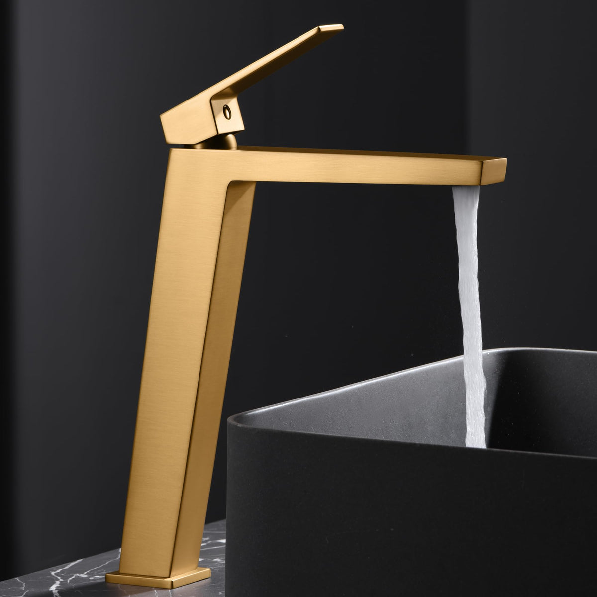 GRIFO LAVABO CAÑO ALTO MONOMANDO SERIE ART