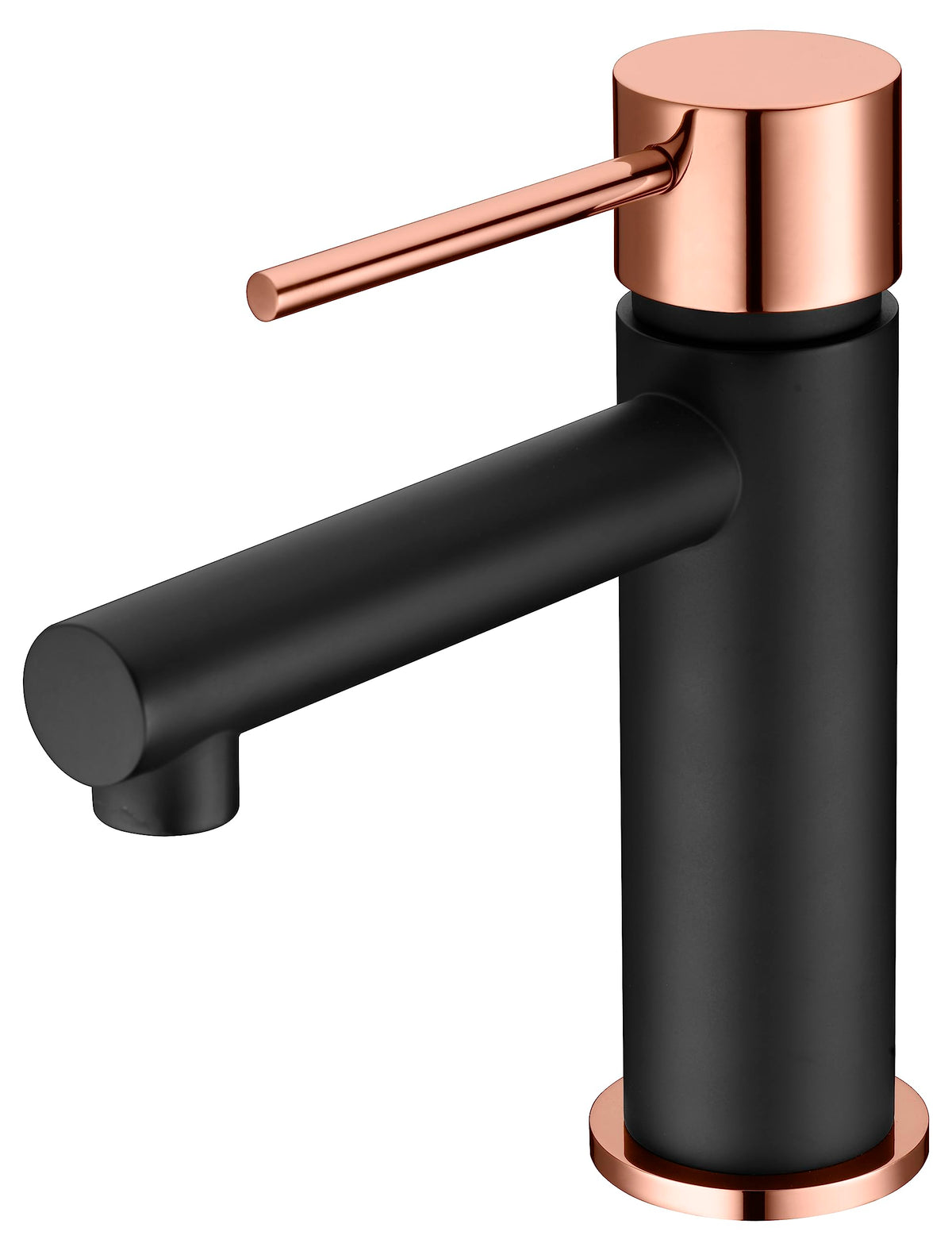 MONOMANDO LAVABO MILOS STICK Negro Mate