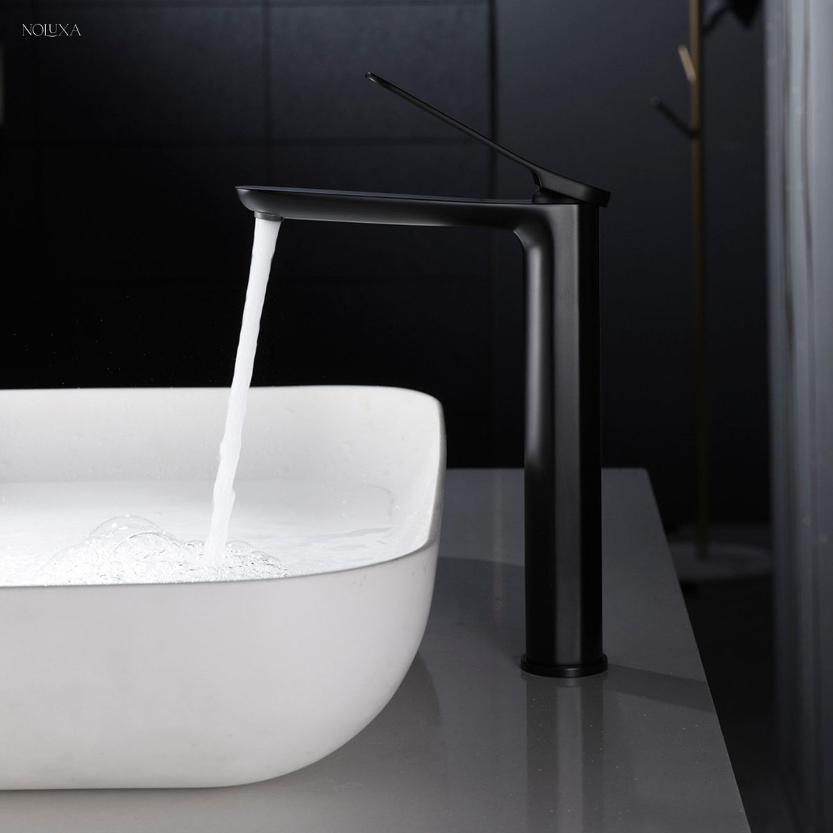 GRIFO LAVABO CAÑO ALTO MONOMANDO SERIE DINAMARCA