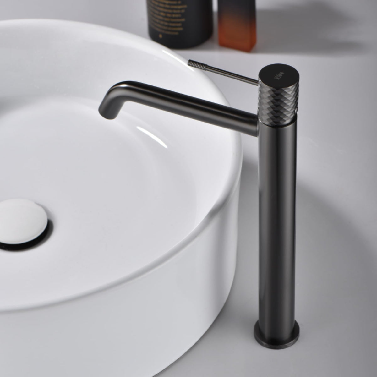 GRIFO LAVABO CAÑO ALTO MONOMANDO SERIE GÉNOVA