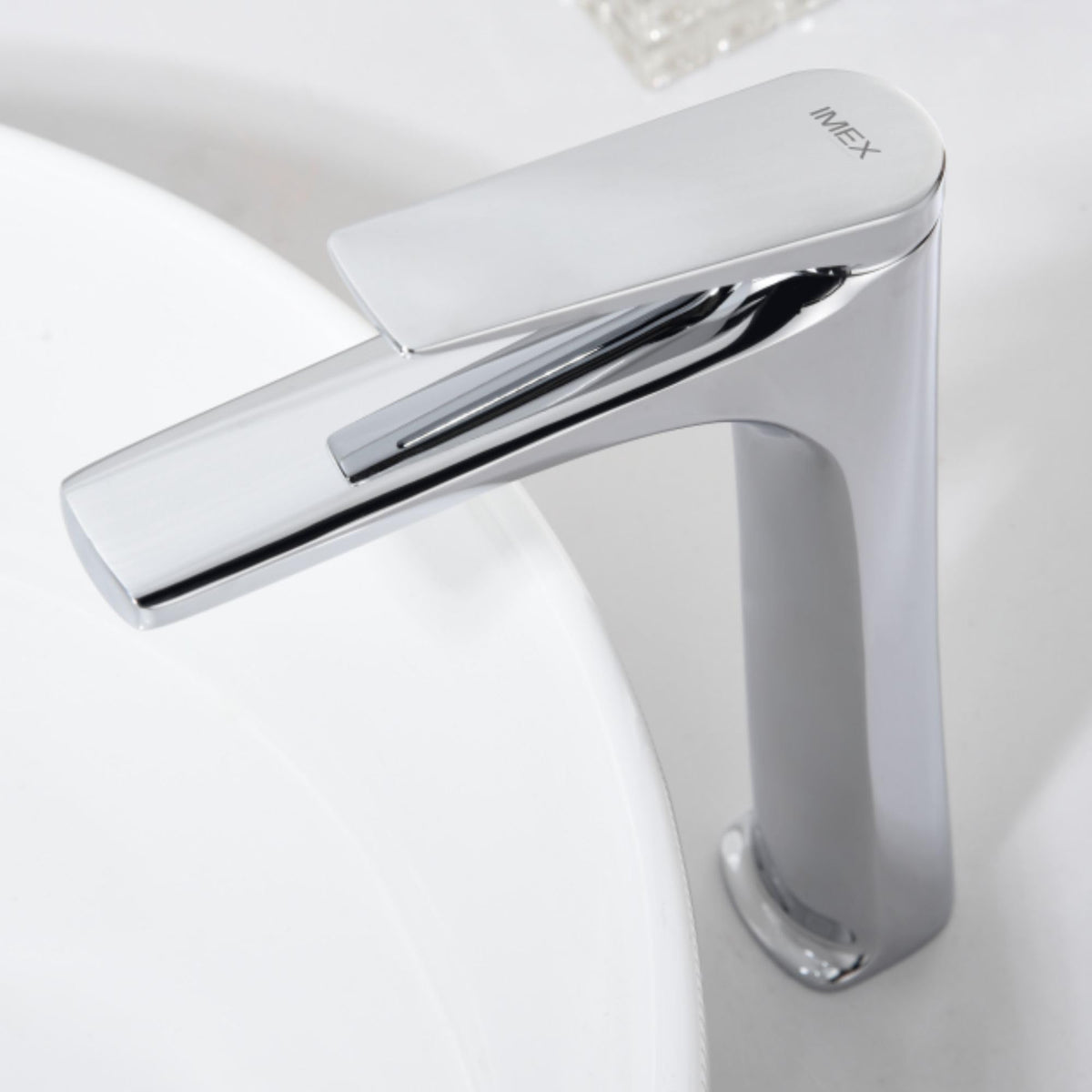 GRIFO LAVABO CAÑO ALTO MONOMANDO SERIE DELOS