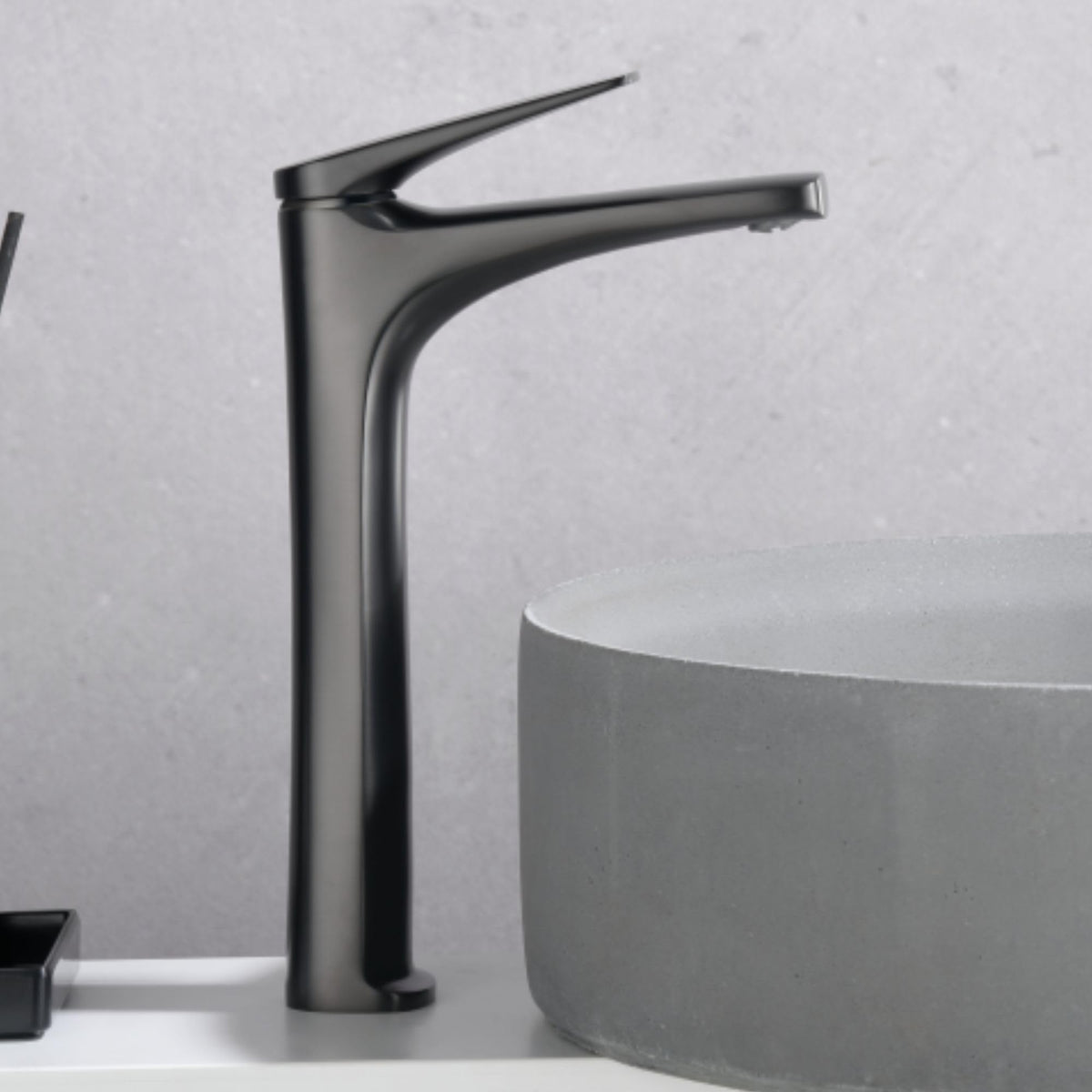 GRIFO LAVABO CAÑO ALTO MONOMANDO SERIE DELOS