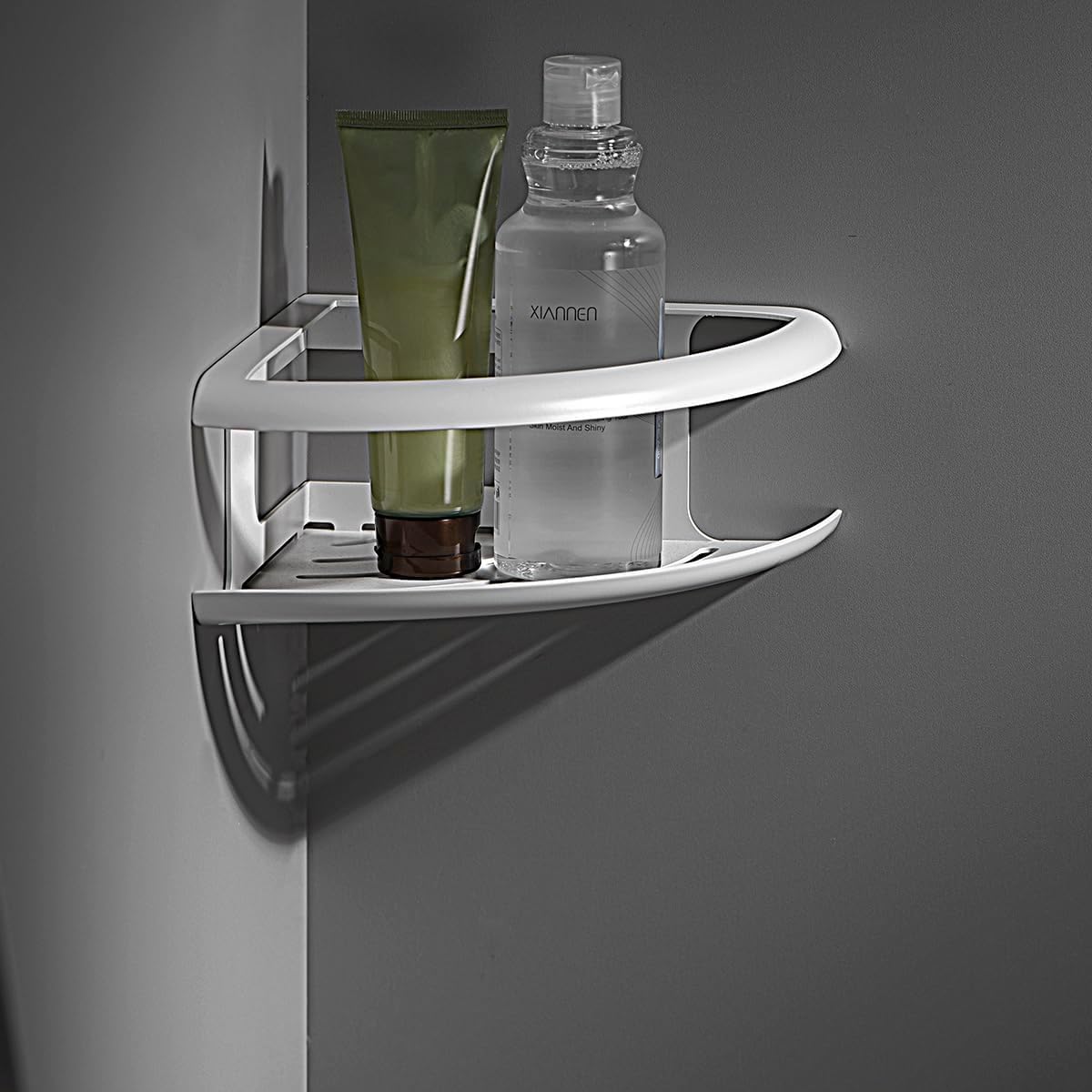 JABONERA DE RINCÓN DE ACERO INOX. S.304 SERIE DHANU