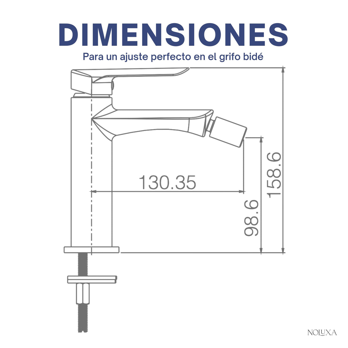 GRIFO BIDET MONOMANDO SERIE URAL